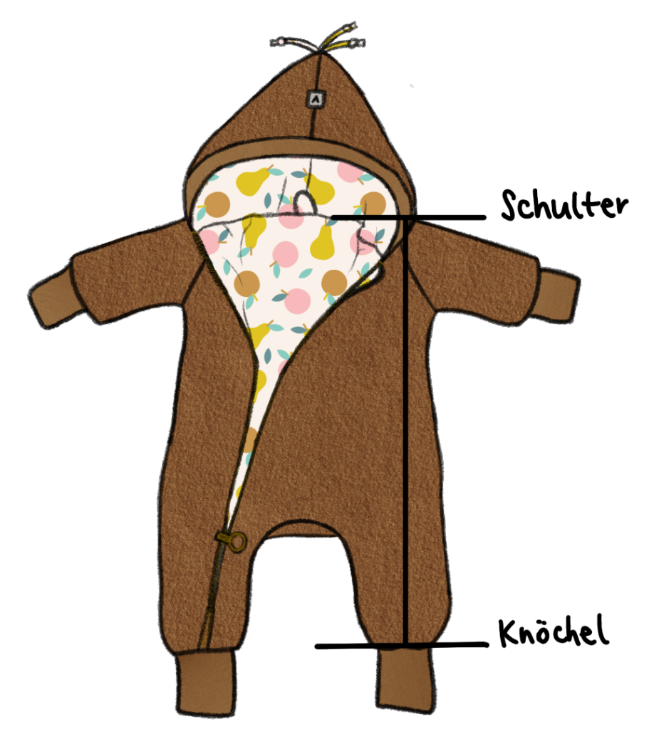 Größenhilfe Overall Größenhilfe Overall