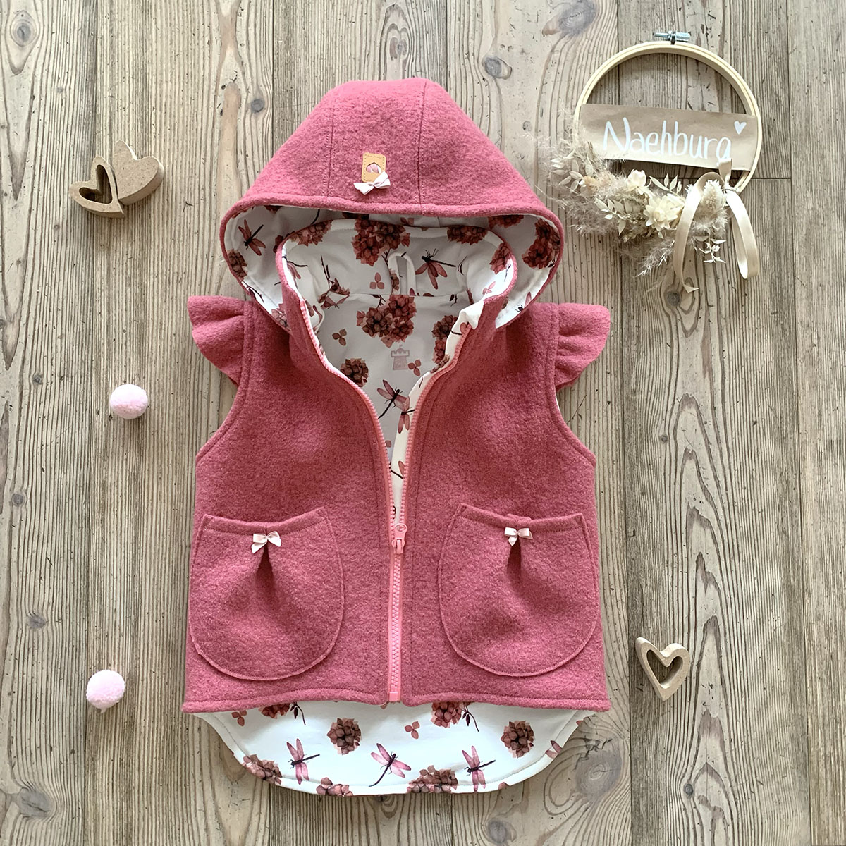 Wunsch Wollwalkweste – Bild 5