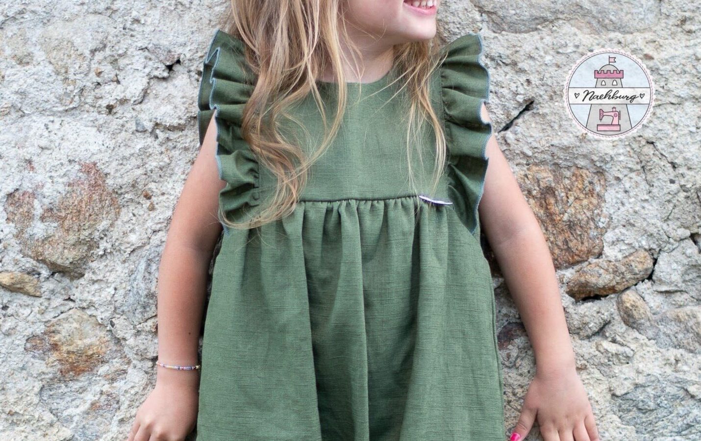 Handgenähte Kinderkleidung Romper IDA im Naehburg Online Shop