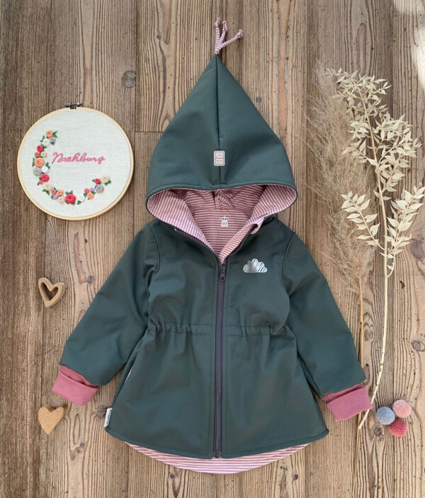 Wunsch - Regenjacke Cooljacket mit Tunnelzug