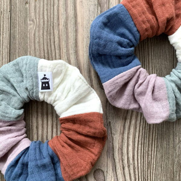 Scrunchies "Colorblocking" – Bild 3