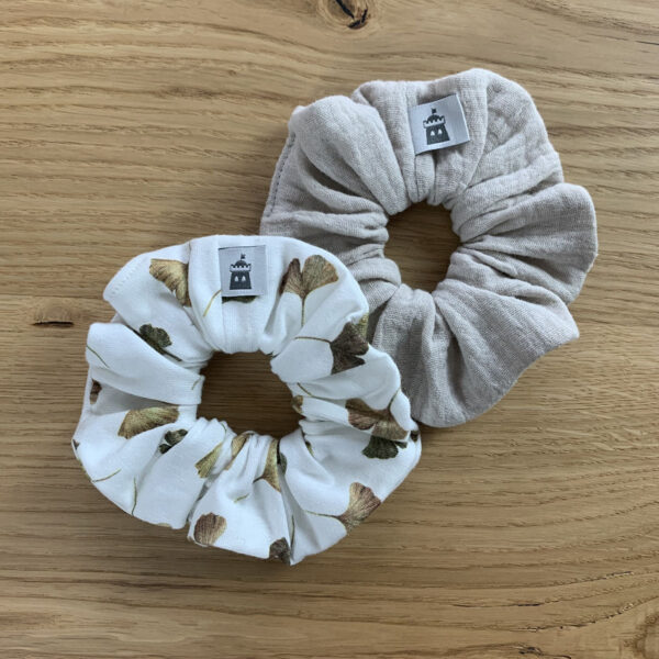 Scrunchies „Ginkgo“ – Bild 3