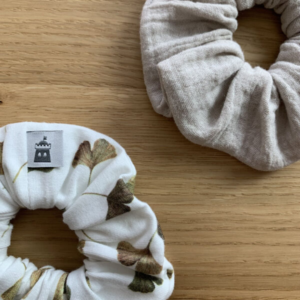Scrunchies „Ginkgo“ – Bild 2
