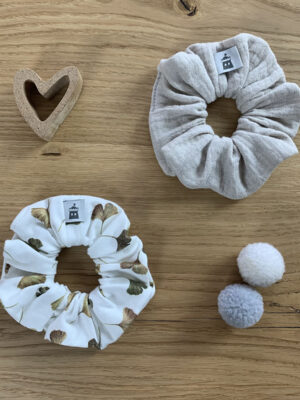 Scrunchies „Ginkgo“