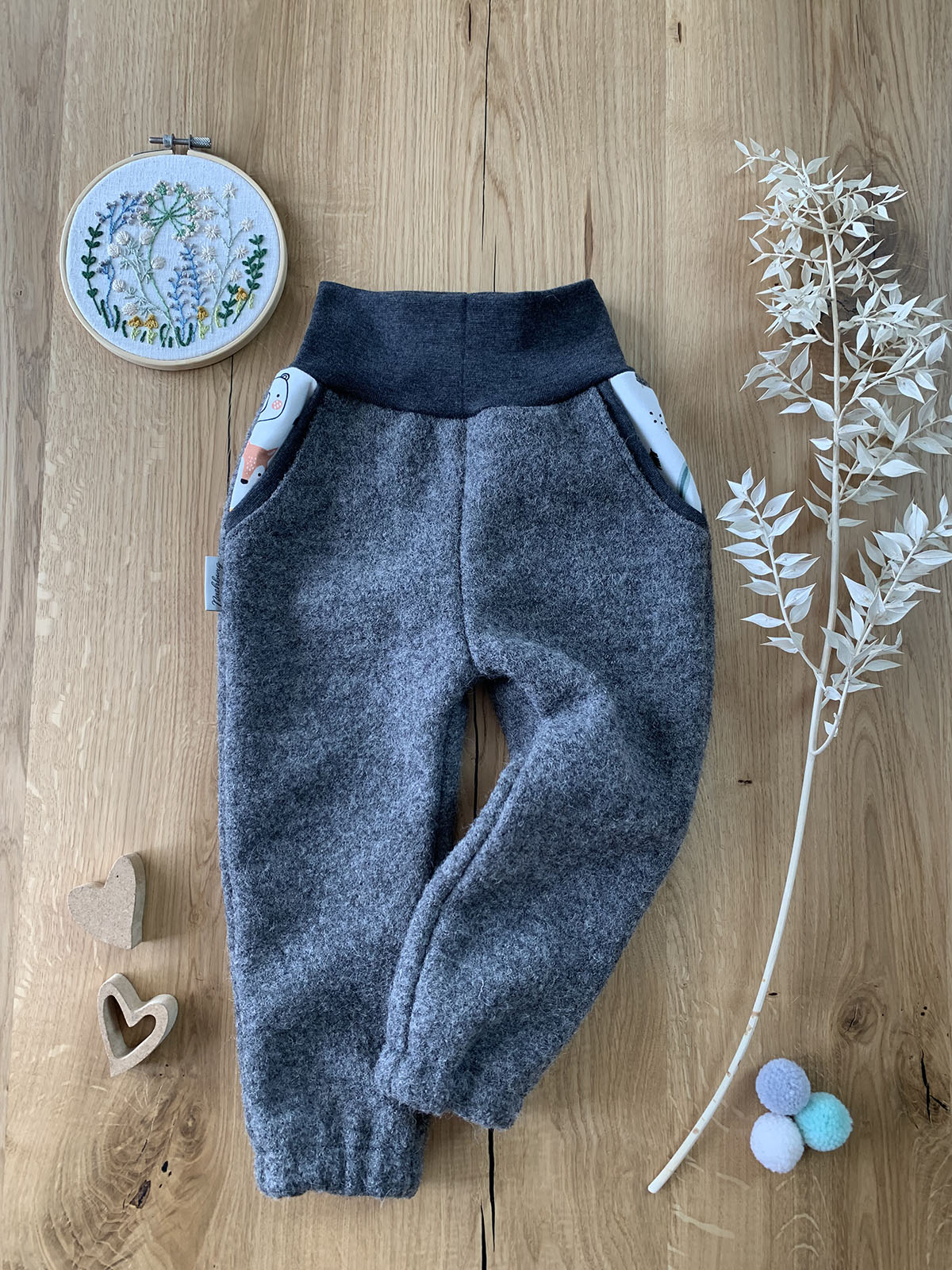 Wollwalkhose von Naehburg