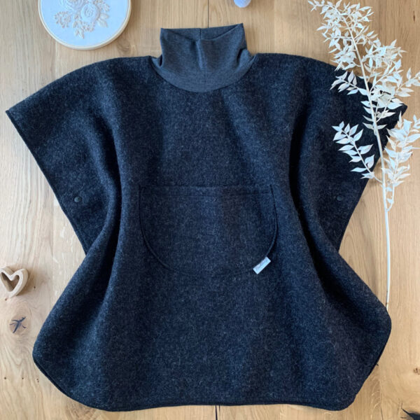 Wunsch Wollwalkponcho - Autositzponcho