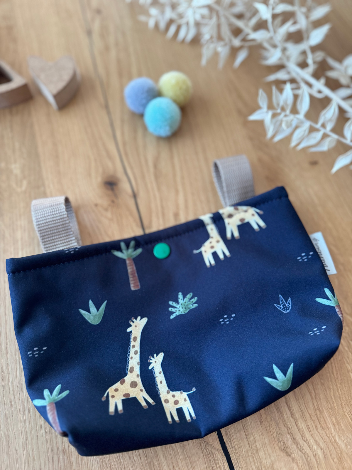 Lenkertasche Giraffen – Bild 2