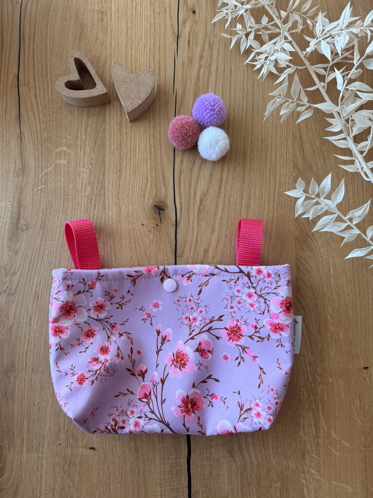 Lenkertasche Kirschblüten