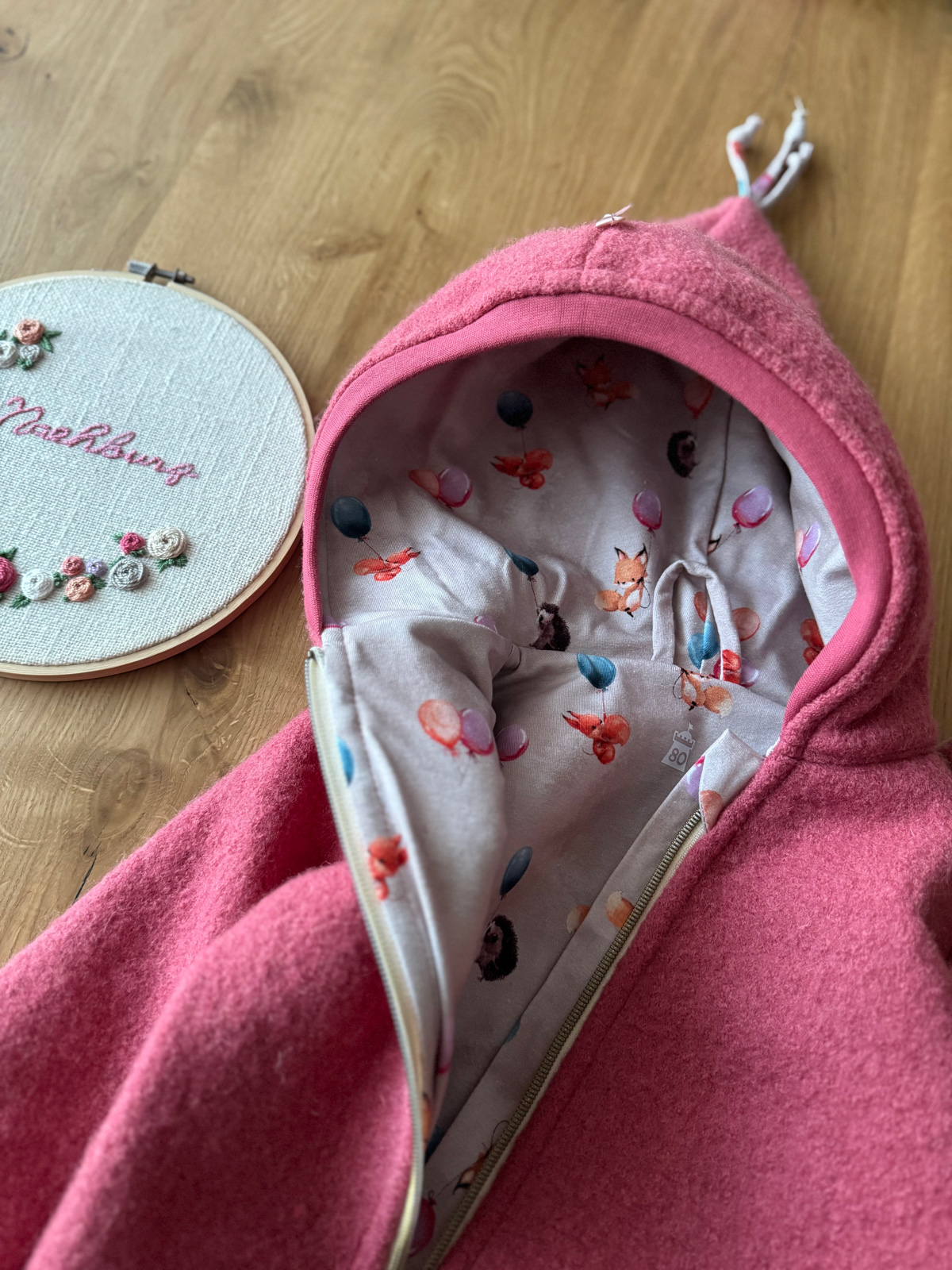 Walkoverall Zimtbeere/Fuchs&Igel Gr.80 – Bild 3