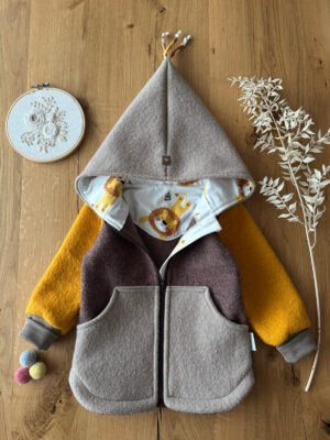 Wunsch Walkjacke Colorblock