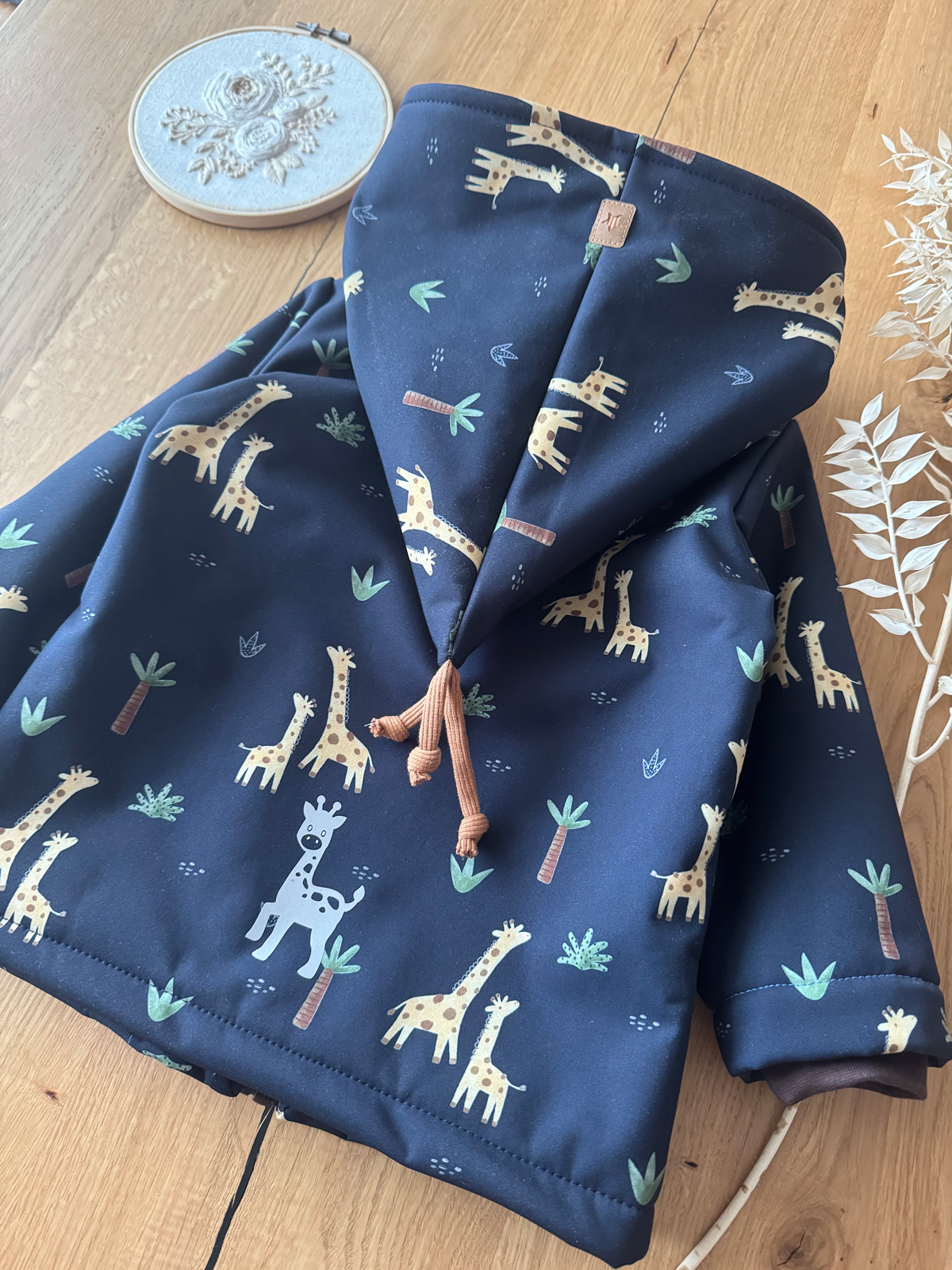 Softshelljacke Giraffen Gr.92 – Bild 2