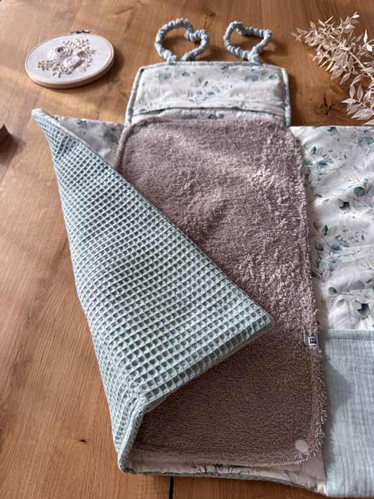 Wickeltasche VIKI Altmint Eukalyptus