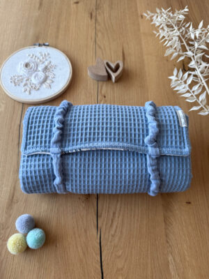 Wickeltasche VIKI Jeansblau