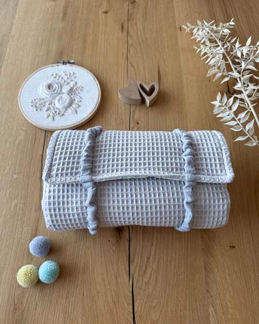 Wickeltasche VIKI Hellgrau