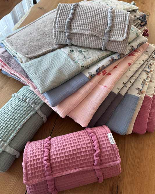 Wickeltasche VIKI in vielen Farben