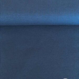 Ribjerseystoff dunkles Jeansblau von Naehburg für Ribbeanies